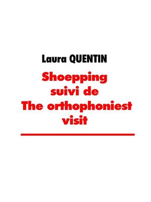 cover image of shoepping suivi de the orthophoniest visit